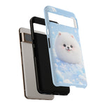 Samoyed Kawaii Snowball Chibi Pet Dog Breed Art Tough Phone Case