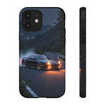 240SX JDM Drift Smoke Night Street Art Tough Phone Case