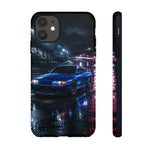 Skyline GT-R R32 Bayside Blue JDM Art Phone Case