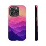 Pastel Mountain Haze Vaporwave Art Tough Phone Case