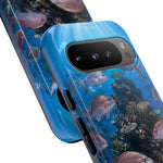 Snapper Reef Phone Case, Sunlit School Ocean Fishing Tough Cover