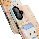 Milk Cookie Phone Case Cute Food Kawaii Tough Cover Gift Art