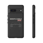 1986 Monte Carlo SS Black Front View Tough Phone Case Cover