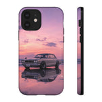 Silver Hakosuka Skyline Mirror Lake Tough Phone Case