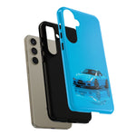 RX-7 Cyan Studio Phone Case Studio Color Match Car Art