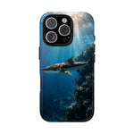 Cobia Reef Phone Case, Shaft of Light Ocean Fishing Tough Cover