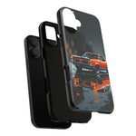 1966 GTO Orange Rainy City Tough Phone Case Cover Gift Art