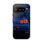 R34 Skyline Afterburner Rear GT-R Tough Phone Case for JDM Fans