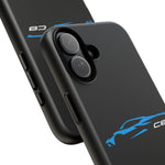 Rapid Blue C8 Phone Case for Chevy Fans, Tough Protective Cover