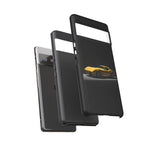 Yellow C3 Stingray Classic Muscle Car Art Tough Phone Case