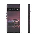 Soft White C3 Corvette Mauve Sky Phone Case