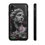 VHS Glitch Retro Art Tough Phone Case