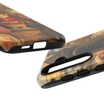 Corgi Royal Guard phone case | Cute British corgi soldier illustration