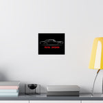 1966 Chevelle SS 396 Poster Classic Muscle Car Wall Art Chevy SS Print Decor