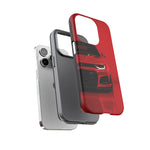 Red Camaro Phone Case, ZL1 American Muscle Car Tough Cover for Men, Gift
