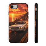 64 Impala Coastal Drive Phone Case Canyon Drive Painterly Car Art