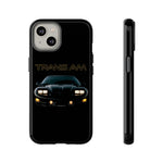 Dark 1998 Trans Am Front View Muscle Car Tough Phone Case Gift