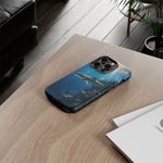 Cobia Reef Phone Case, Shaft of Light Ocean Fishing Tough Cover