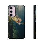 Walleye Jig Strike Phone Case Freshwater Fishing Gift for Anglers