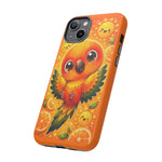 Sun Conure Kawaii Citrus Art Tough Phone Case