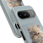 Fluffy Persian Kitten phone case | Tough Cases