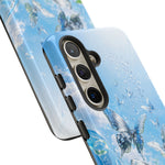 Copy of Silver Butterflies Tough Case | Blue Sky Water Droplets Phone Cover