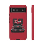 1969 Z28 Red Front View Muscle Car Tough Phone Case