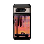 Silverado sunset truck Phone Case | Retro pickup silhouette