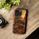 Land Cruiser FJ40 Classic 4x4 Red Rock Canyon Art Tough Phone Case