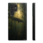 Northern Pike Fishing Phone Case, Weed Bed Silhouette Cover, Gift