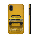 Nova SS Phone Case Yellow, Classic 70s Muscle Car Cover, Gift for Him