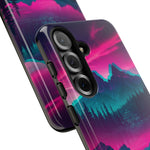 2 Rounds Canada Retina Artwork Vaporwave Phone Case – Landscape Aesthetic