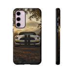 GT350 Phone Case, White Foggy Country Road Golden Hour