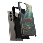 Salmon River Fishing Phone Case, Sunlit Current Cover