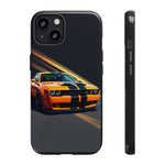 Challenger Widebody Orange Muscle Art Tough Phone Case