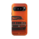 Orange Cuda Phone Case, 71 Classic Muscle Car Tough Cover