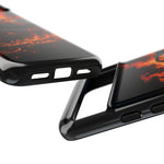 Black Charger Classic Muscle Flames Tough Phone Case Cover Gift