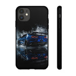 Camaro ZL1 Phone Case, Blue Track Smoke Studio Cover