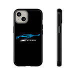 Rapid Blue C8 Z06 Phone Case for Chevy Fans, Tough Protective Cover
