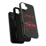 Red ZR1 C8 Phone Case for Chevy Fans, Tough Cover