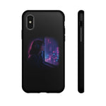 Girl at Window Night Cityphone Case | Tough Case