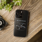 Black S2000 Roadster Collage JDM Tough Phone Case Cover Gift