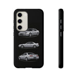 Silver Prelude Sports Coupe Tough Phone Case for JDM Fans