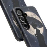 Geisha Parasol Moonlight Art Tough Phone Case