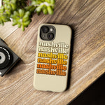 Nashville Retro Stack phone case | Tough Cover