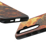 Land Cruiser FJ40 Classic 4x4 Red Rock Canyon Art Tough Phone Case