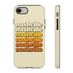 Nashville Retro Stack phone case | Tough Cover
