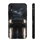 Vintage Muscle Car in Rain 1966 GTO phone case | Tough Cases