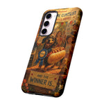 Hot Dog Contest Dachshund phone case | Tough Cases