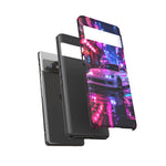 Silvia S15 Neon City JDM Car Phone Case | Tough Cover